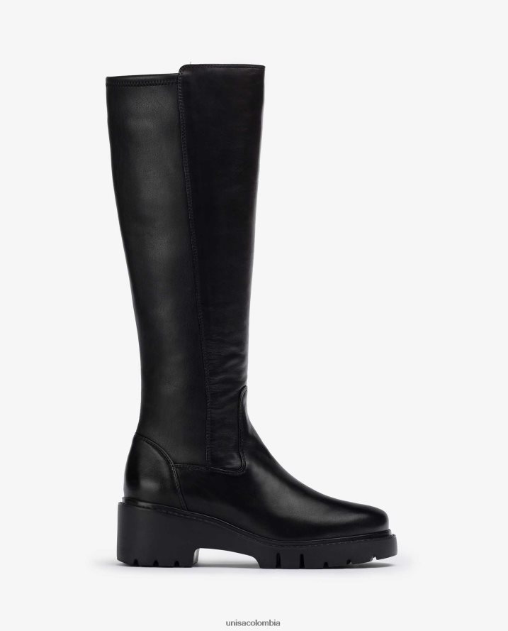 co Unisa mujer botas de tejido elástico con cremallera interior agraciado F0X80H1061