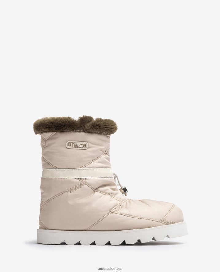 co Unisa mujer botines apres ski beige F0X80H886